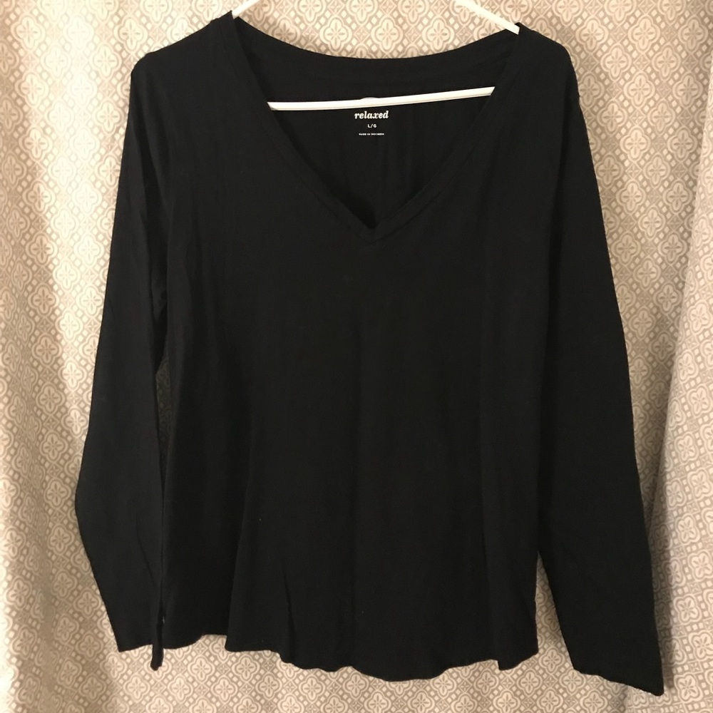 Old navy black long sleeve tee